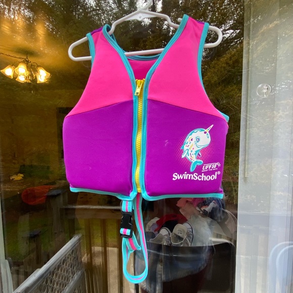 SWIM TRAINER FLOAT JACKET GILRS - Picture 2 of 7